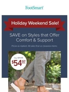 Don’t Miss! Holiday Sale on Comfy Warm Weather Styles.
