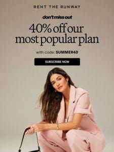 Don’t miss: 40% off your subscription