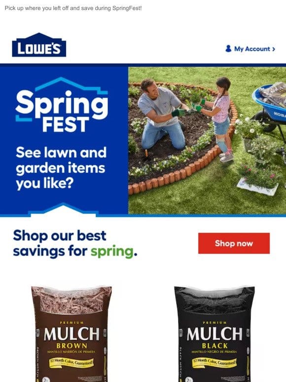 Don’t miss more deals on lawn and garden!