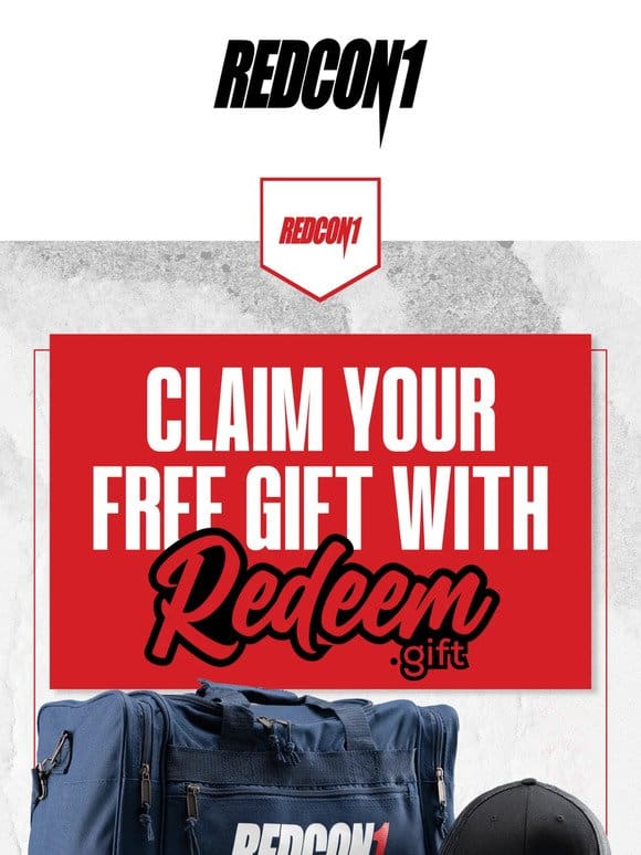 Don’t miss out  Free swag with your in-store purchase