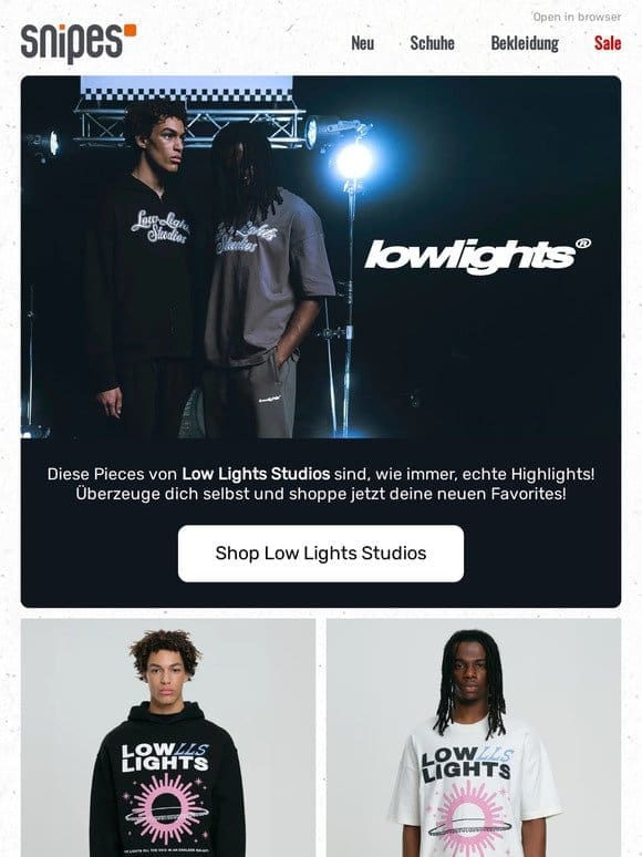 Don’t miss this: Neues von Low Lights Studios!?