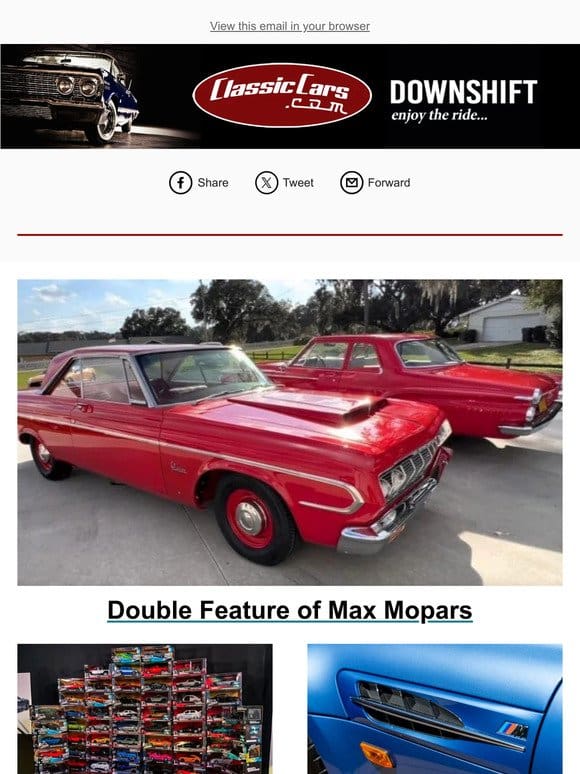 Double Feature of Max Mopars
