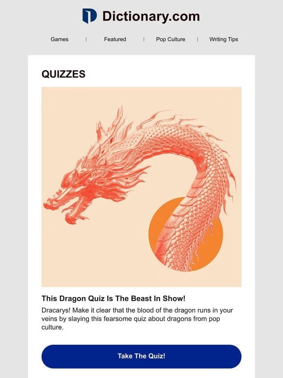 Dracarys! This Dragon Quiz Is The “Beast” In Show!