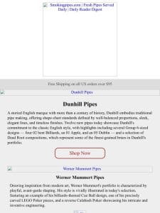 Dunhill Pipes | Group 6-Sized Designs