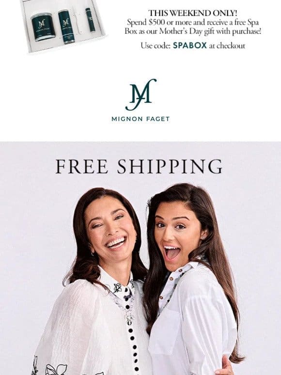 *ENDING SOON* FREE shipping on all jewelry orders in time for Mother’s Day!
