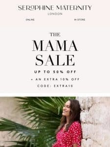 ENDS TOMORROW | Sale up to 50% off