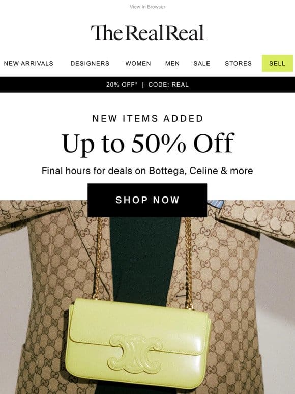 EXTENDED: Now Up to 50% off