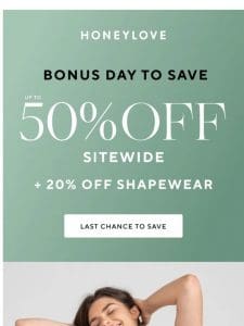 EXTENDED! Save up to 50%