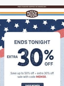 EXTRA 30% OFF SALE   Happy Memorial Day