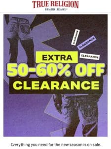 EXTRA 50% off markdowns are selling FAST