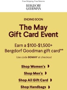 Earn Up To A $1，500+ Gift Card