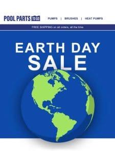 Earth Day Sale Starts Now ?