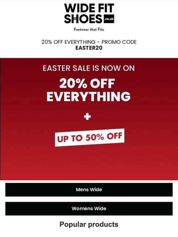 Easter Special with Huge Savings