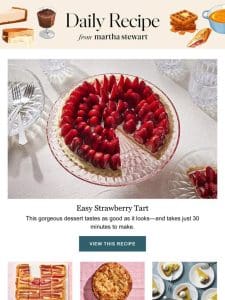 Easy Strawberry Tart