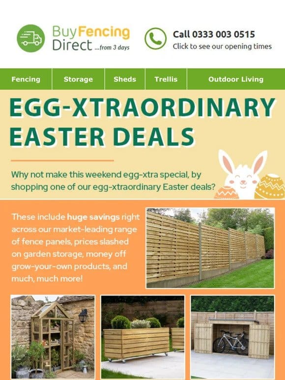 Egg-Xtraordinary Deals! Shop all Easter deals now