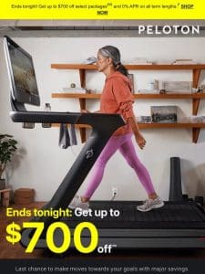 Ends tonight—up to $700 off
