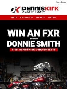 Enter Now for a Chance to Win an FXR built by Donnie Smith!