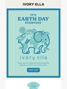 Every Day Is Earth Day! Shop Our Newest Tee Now! ??