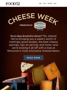 Everybody say Cheese Week