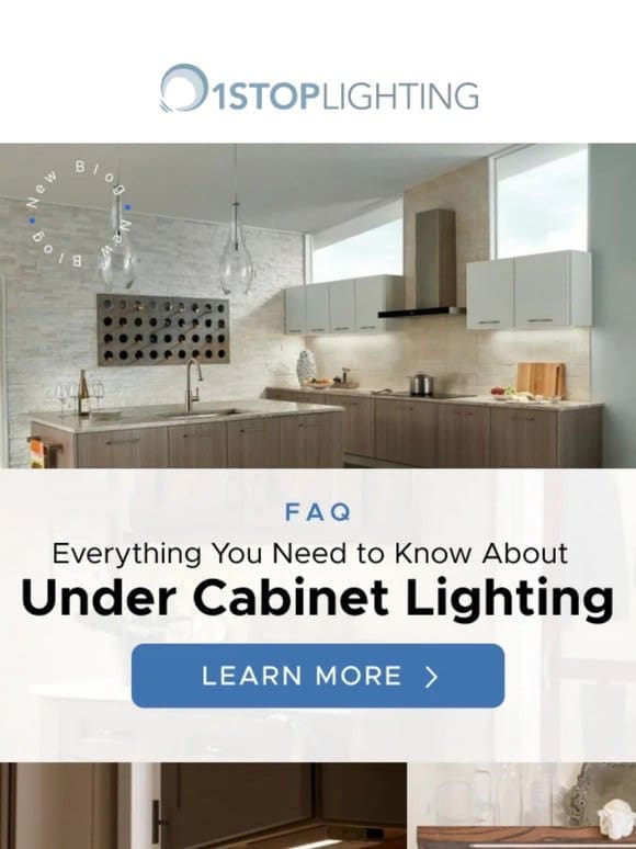 Everything You Need to Know About Under Cabinet Lighting