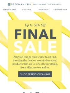 Everything in Here Is Up to 50% Off!