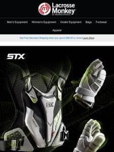Experience Excellence with STX Cell 6 Lacrosse Equipment! ✨