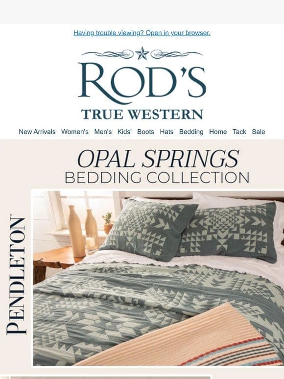 Experience Pendleton Comfort: Shop the Opal Springs Quilted Bedding