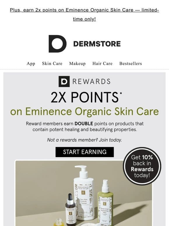 Expires soon — Your FREE $58 Eminence Organic Skin Care set