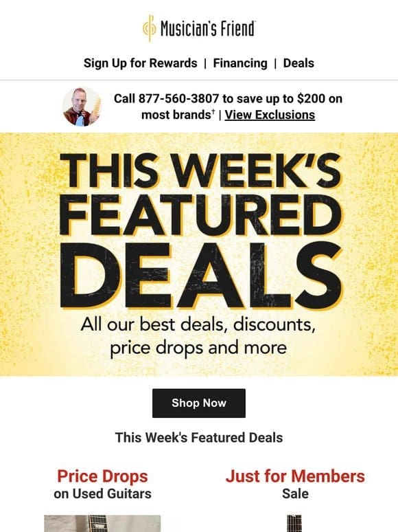 Explore this week’s featured deals