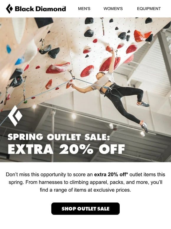 Extra 20% off is happening now