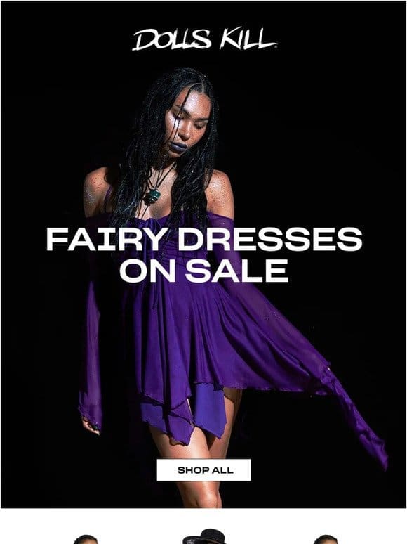 FAIRY DRESSES ON SALE