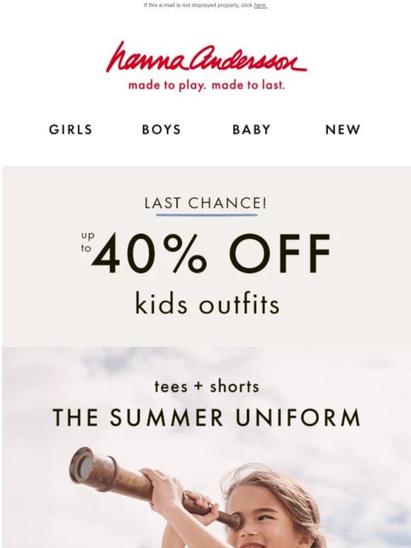 FINAL HOURS: Up To 40% Off Play-Ready Styles