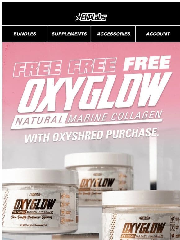 FREE OxyGlow Collagen ✨