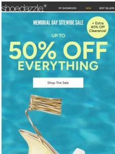 FWD: Everything Is Up to 50% Off!