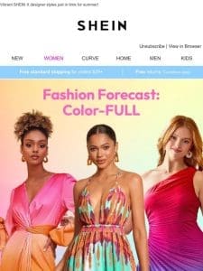 Fashion Forecast: Color-FULL