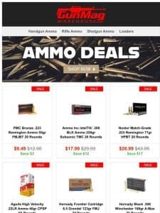Feed Your Rifles With These Deals | PMC Bronze .223 Rem 55gr 20rd Box for $9.49