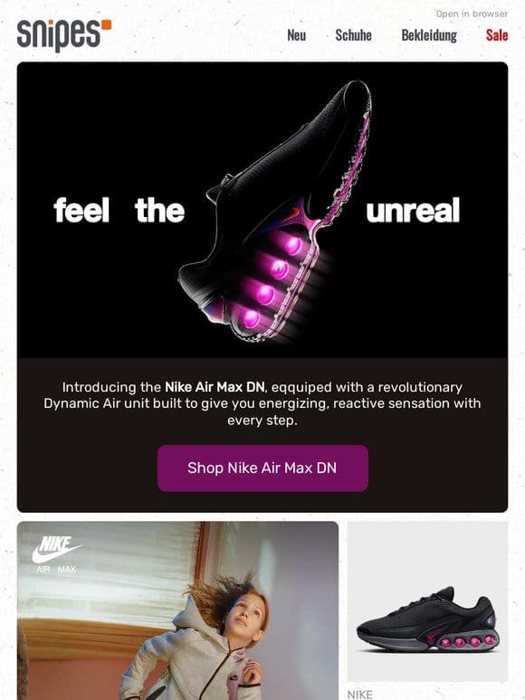 Feel the Unreal: Nike Air Max DN ?