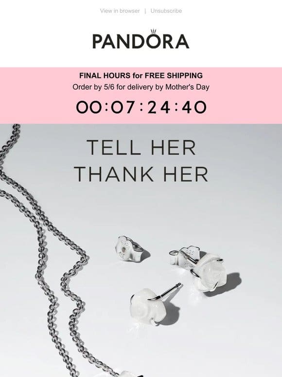 Final Hours for Free Shipping! Our Top Gifts for Mom Inside