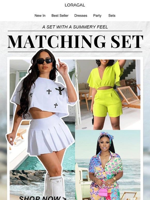 Find Your Perfect Matching Set Here