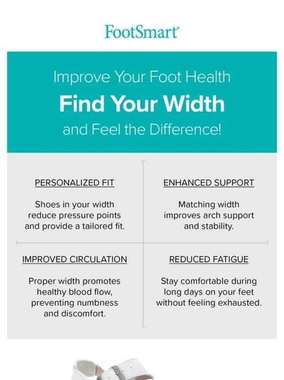Find Your Width & Improve Your Foot Health