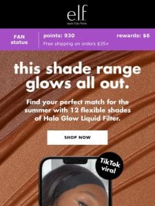Find your new fave Halo Glow shade for summer ✨