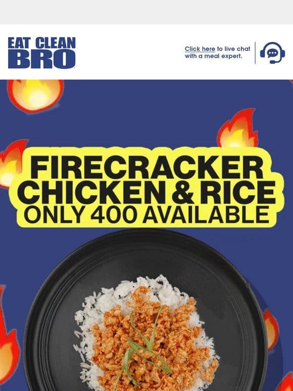? Firecracker Chicken & Rice is BACK ?