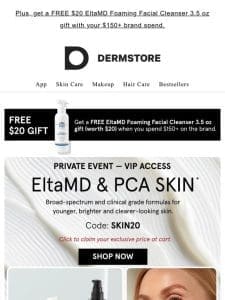 Five-star EltaMD and PCA SKIN faves at an exclusive price