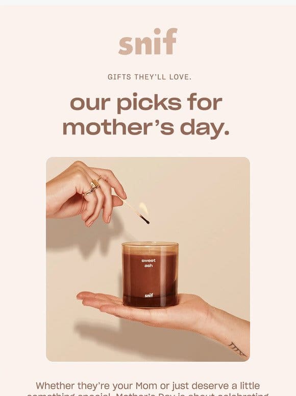For Moms and anyone “mothering.” ?
