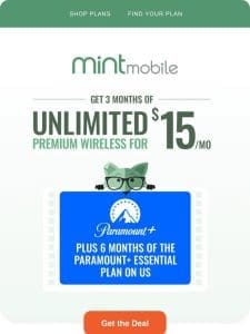 For a limited time: get Unlimited for $15/mo