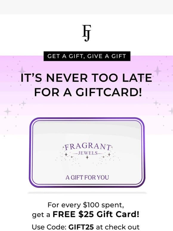Free $25 Gift Card for Mother’s Day!