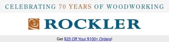 Fresh Air and a Clean Shop! Specials Here on Rockler’s Award Winning Dust Collection