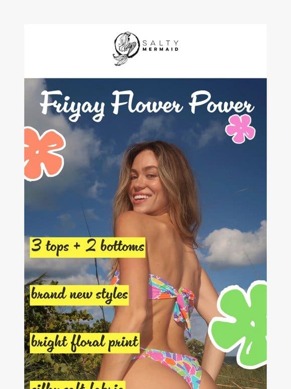 Friyay is for  Flower Power