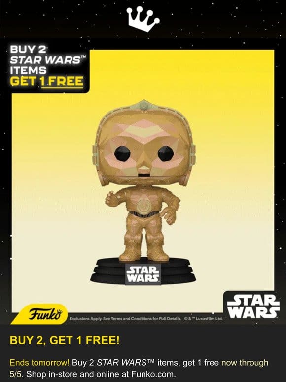 Funko Pop! Culture – The Fourth is Calling…