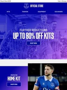 Further Reductions! Up To 80% Off Kits >>